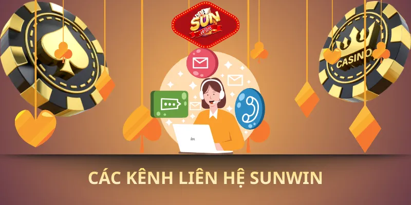 Các kênh liên hệ sunwin